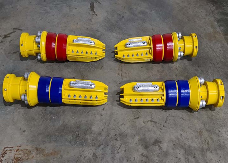 Bolt-on J-tube centralizer
