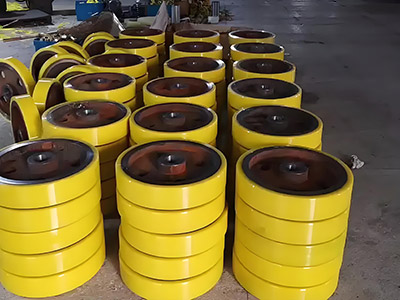 High-load solid polyurethane wheels