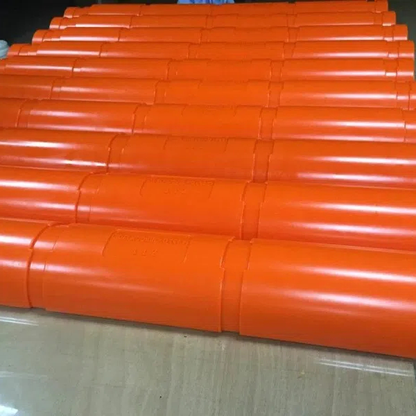 Polyurethane marine protective tube