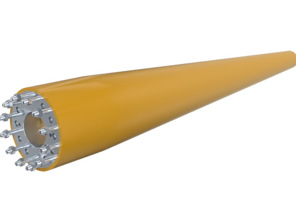 Offshore bend strain reliever 
