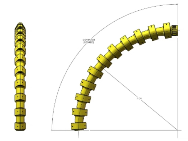 Polyurethane bend limiter