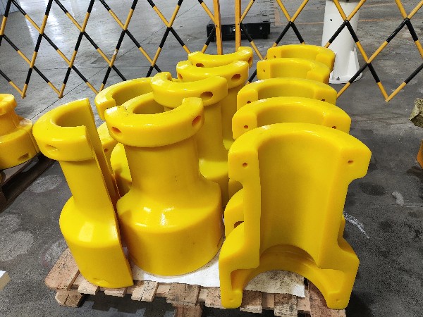 Submarine cable bending restrictors