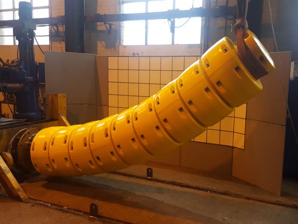 Subsea Bend Restrictors Composite Materials Monitoring Systems