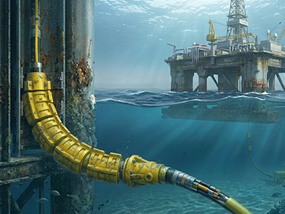 Bend Restrictor for Offshore Rig