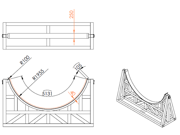 Polyurethane Anti-slip Liners for Wind Tower Transport